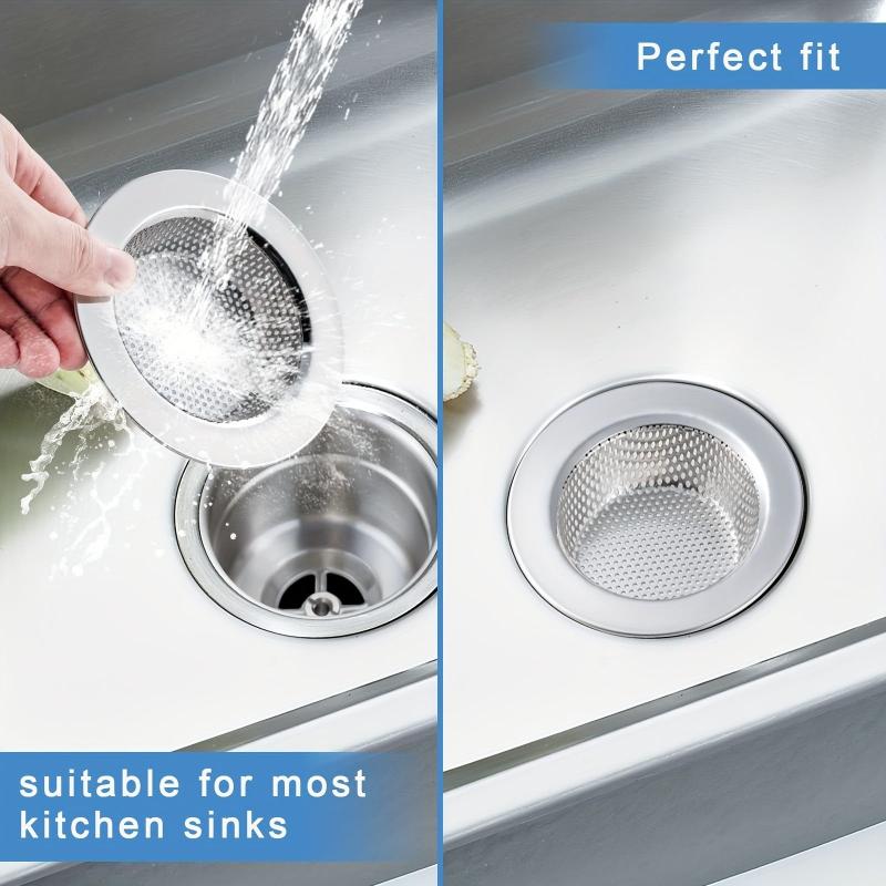 Stainless Steel Sink Basket Strainer Kitchen Drain Stopper