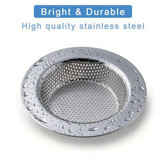 Stainless Steel Sink Basket Strainer Kitchen Drain Stopper