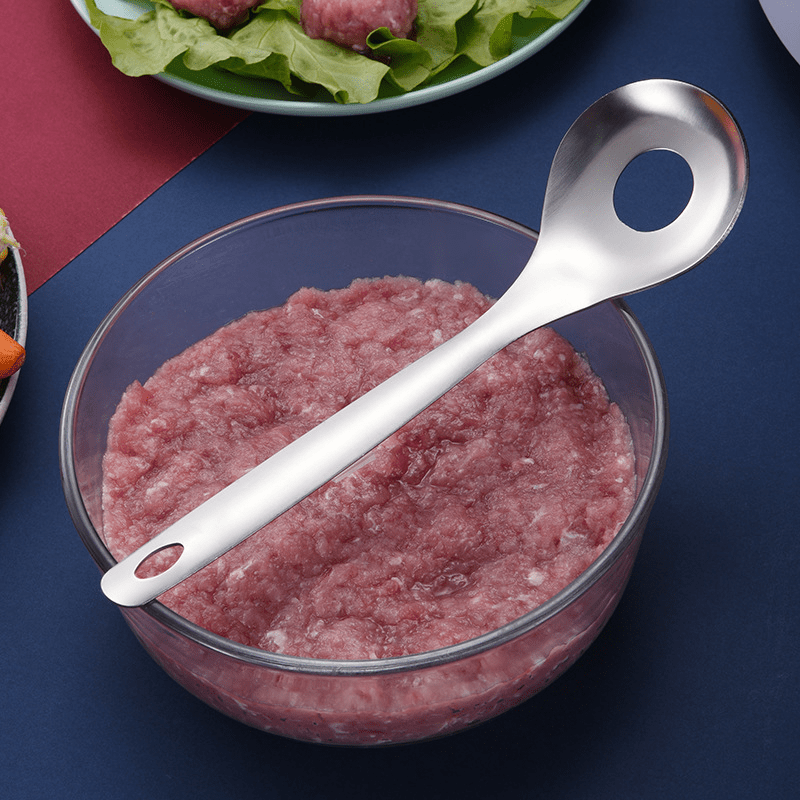 Stainless Steel Meatball Spoon Meat Baller Fish Ball Maker Kitchen Gadget
