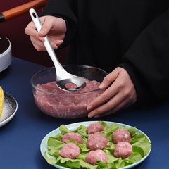 Stainless Steel Meatball Spoon Meat Baller Fish Ball Maker Kitchen Gadget