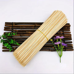 Bamboo Skewers BBQ Sticks For Appetiser Fruit Kabob Chocolate Fountain Grilling