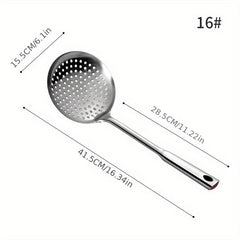 Stainless Steel Colander Spoon Kitchen Drain Spoon