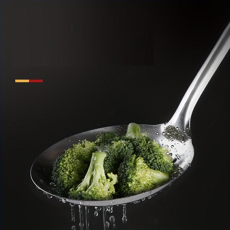 Stainless Steel Colander Spoon Kitchen Drain Spoon