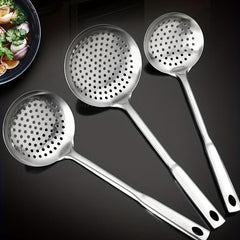 Stainless Steel Colander Spoon Kitchen Drain Spoon