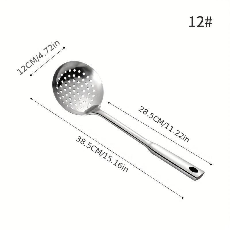 Stainless Steel Colander Spoon Kitchen Drain Spoon