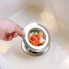 Stainless Steel Sink Basket Strainer - Kitchen Drain Stopper
