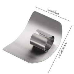 Stainless Steel Finger Protector for Slicing - Reusable Kitchen Tool
