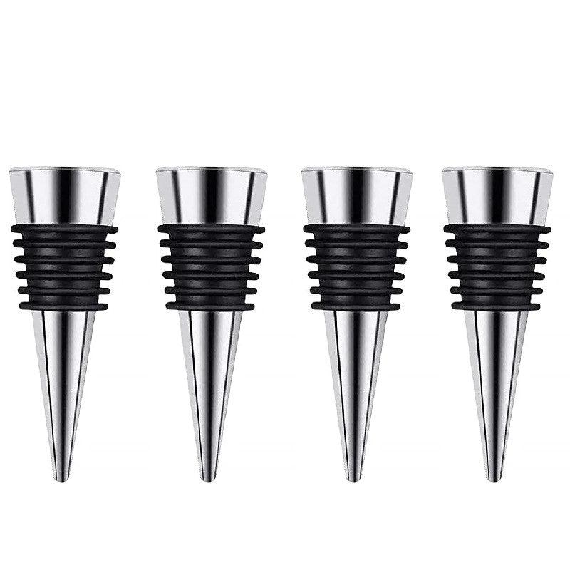 Stainless Steel Wine Saver Bottle Stopper Reusable Wine Corks