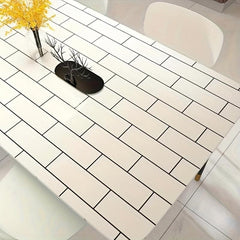 Waterproof Tile Wallpaper Self-adhesive Modern Wall Sticker