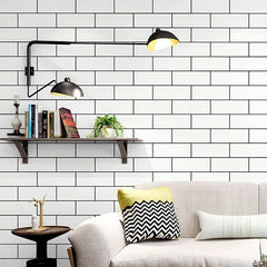 Waterproof Tile Wallpaper Self-adhesive Modern Wall Sticker