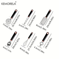 9pcs Stainless Steel Cooking Tool Sets for Home Kitchen