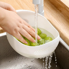 Rice Washing Drain Basket Creative Rice Washing Filter Basket