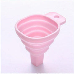 1pc Silicone Funnel Telescopic Mini Funnel Leak Proof for Kitchen and Household