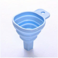 1pc Silicone Funnel Telescopic Mini Funnel Leak Proof for Kitchen and Household