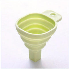 1pc Silicone Funnel Telescopic Mini Funnel Leak Proof for Kitchen and Household