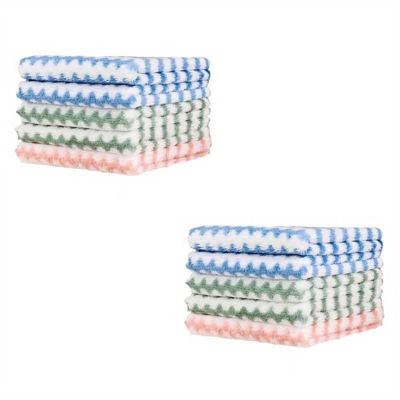 Microfiber Dish Towels Set of 3 Kitchen Supplies