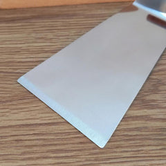 Stainless Steel/Wood Handle Frying Spatula - Small