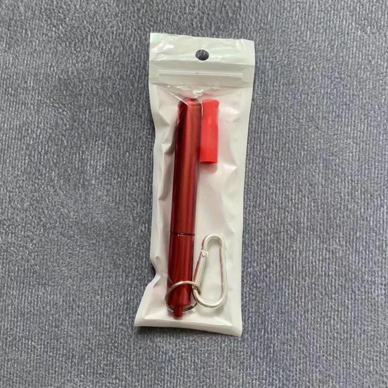 Reusable Stainless Steel Straws With Aluminum Case