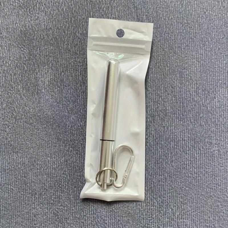 Reusable Stainless Steel Straws With Aluminum Case