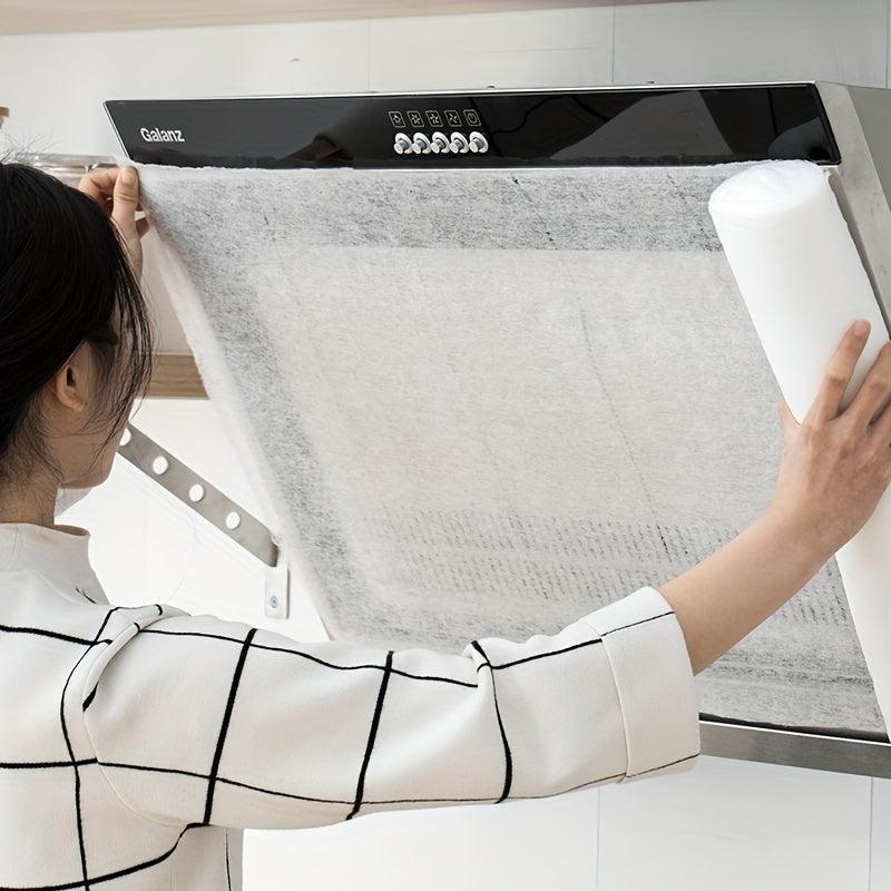 Range Hood Filter Screen Replacement Non-Woven Kitchen Blotting Paper Filter