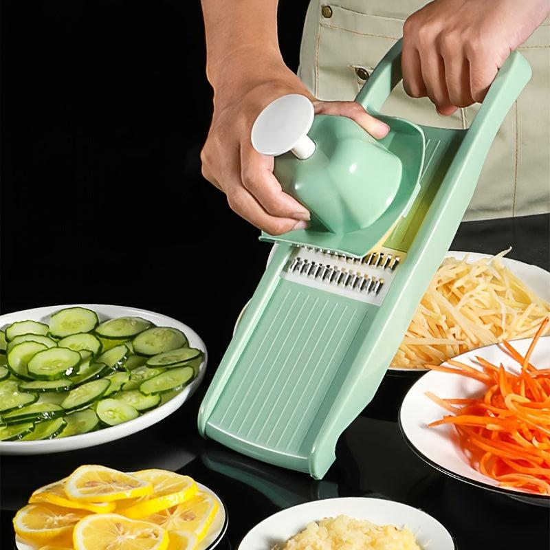 8pcs Vegetable Cutter Multifunctional Potato Slicer Stainless Steel Grater