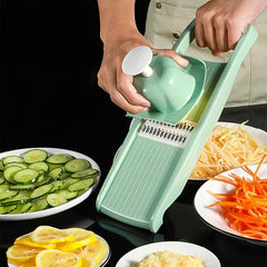 8pcs Vegetable Cutter Multifunctional Potato Slicer Stainless Steel Grater