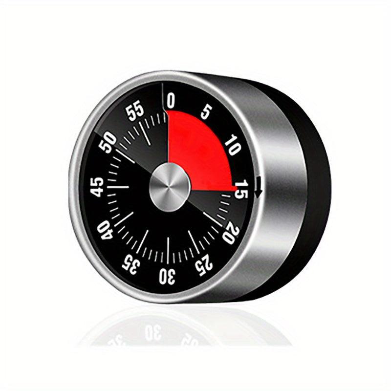 Stainless Steel Mechanical Cooking Timer with Alarm