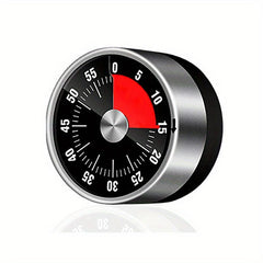 Stainless Steel Mechanical Cooking Timer with Alarm