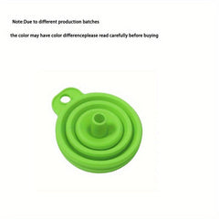 Mini Collapsible Silicone Funnel Portable Kitchen Gadget