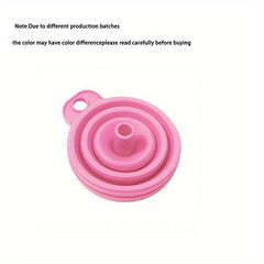 Mini Collapsible Silicone Funnel Portable Kitchen Gadget