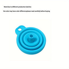 Mini Collapsible Silicone Funnel Portable Kitchen Gadget