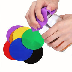 Anti Slip Silicone Bottle Opener Pad for Outdoor Camping