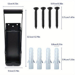 Wall Mounted Can Crusher Easy Pull Jar Presser for Cans Drink Bottle Opener