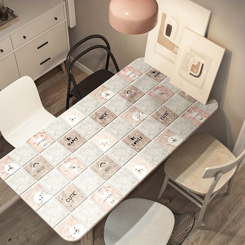 Cartoon Peel Stick Wallpaper Waterproof Kitchen Living Roo