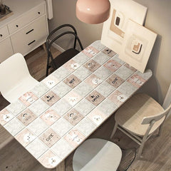 Cartoon Peel Stick Wallpaper Waterproof Kitchen Living Roo