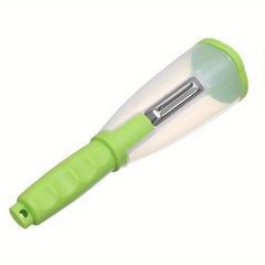 2in1 Fruit & Vegetable Peeler with Storage Case