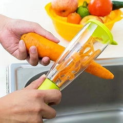 2in1 Fruit & Vegetable Peeler with Storage Case