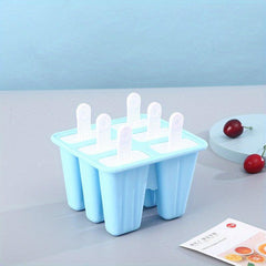 Silicone Ice Pop Molds Popsicle Maker Reusable Easy Release Ice Pop Molds