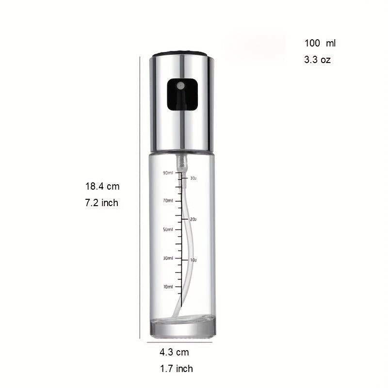 Glass Olive Sprayer Mister Press Bottle for Cooking