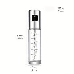 Glass Olive Sprayer Mister Press Bottle for Cooking