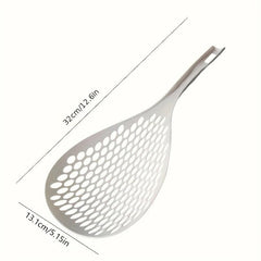 Slotted Leak Spoon for Hot Food Cooking Strainer Perfect for Spaghetti