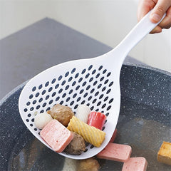 Slotted Leak Spoon for Hot Food Cooking Strainer Perfect for Spaghetti