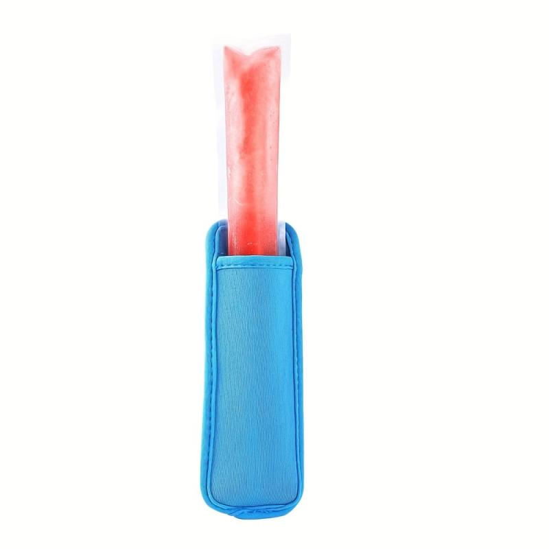 4Pcs Reusable Popsicle Bag Antifreeze Cover Holder Kitchen Supplies