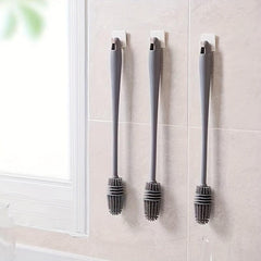 Silicone Cup Brush Glass Cleaner Kitchen Cleaning Tool Long Handle