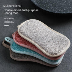 Double-sided Dishcloth Sponge Pot Brush Cleaning Sponge