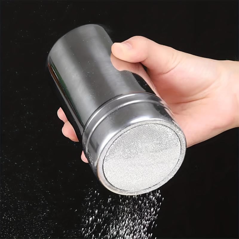 Powdered Sugar Shaker Cocoa Powder Mesh Shaker