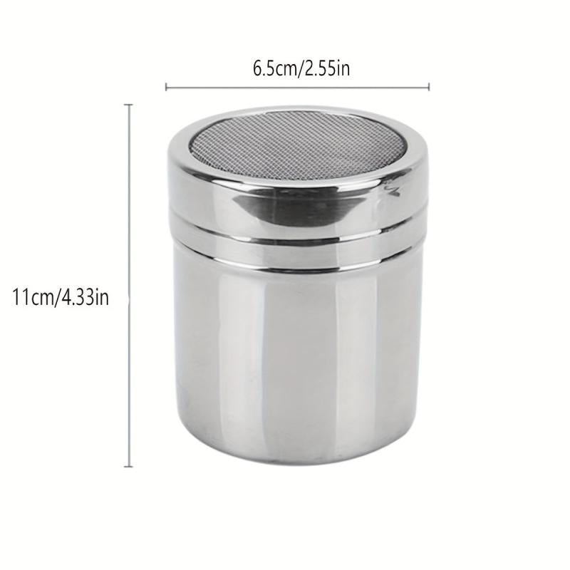 Powdered Sugar Shaker Cocoa Powder Mesh Shaker