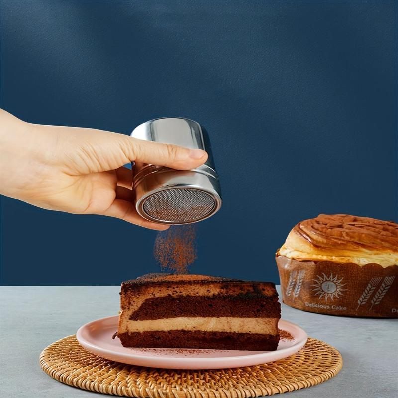 Powdered Sugar Shaker Cocoa Powder Mesh Shaker