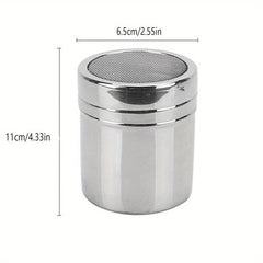 Powdered Sugar Shaker Cocoa Powder Mesh Shaker