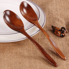3pcs Rustic Wooden Spoons for Kitchen Cooking